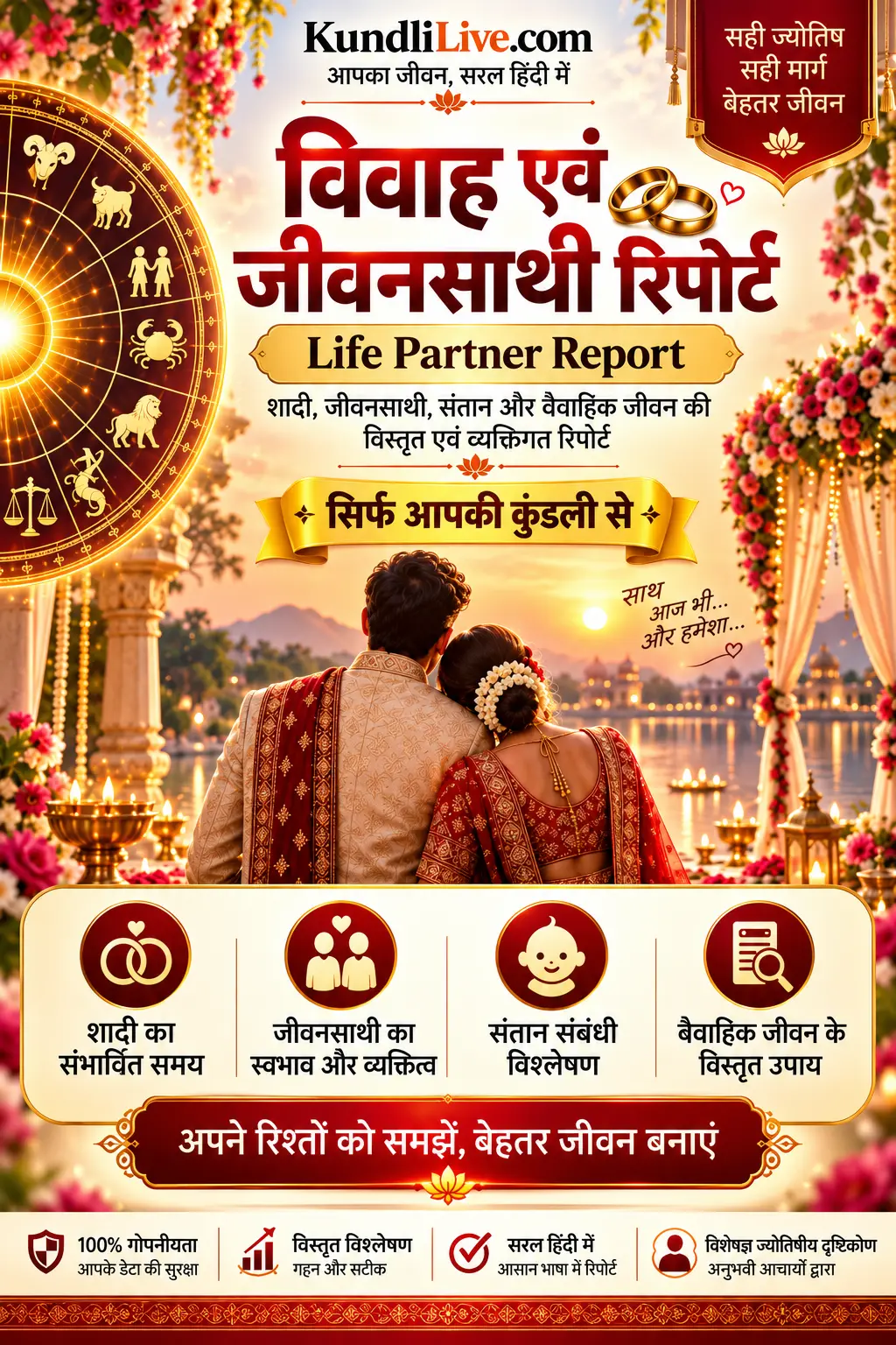 विवाह एवं जीवनसाथी रिपोर्ट